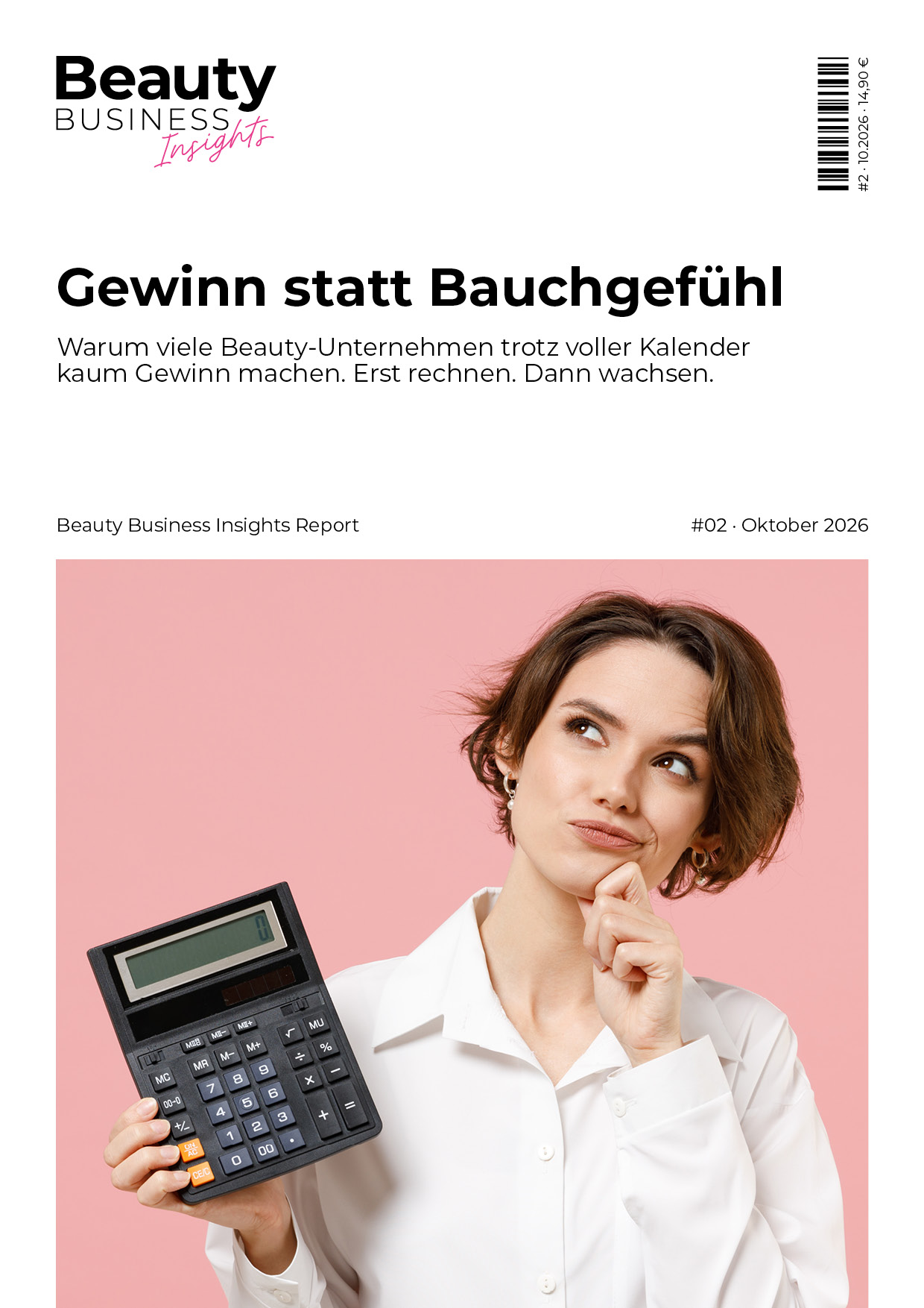 Cover Edition 2026 · Ausgabe 02: Schluss mit Bauchgefühl